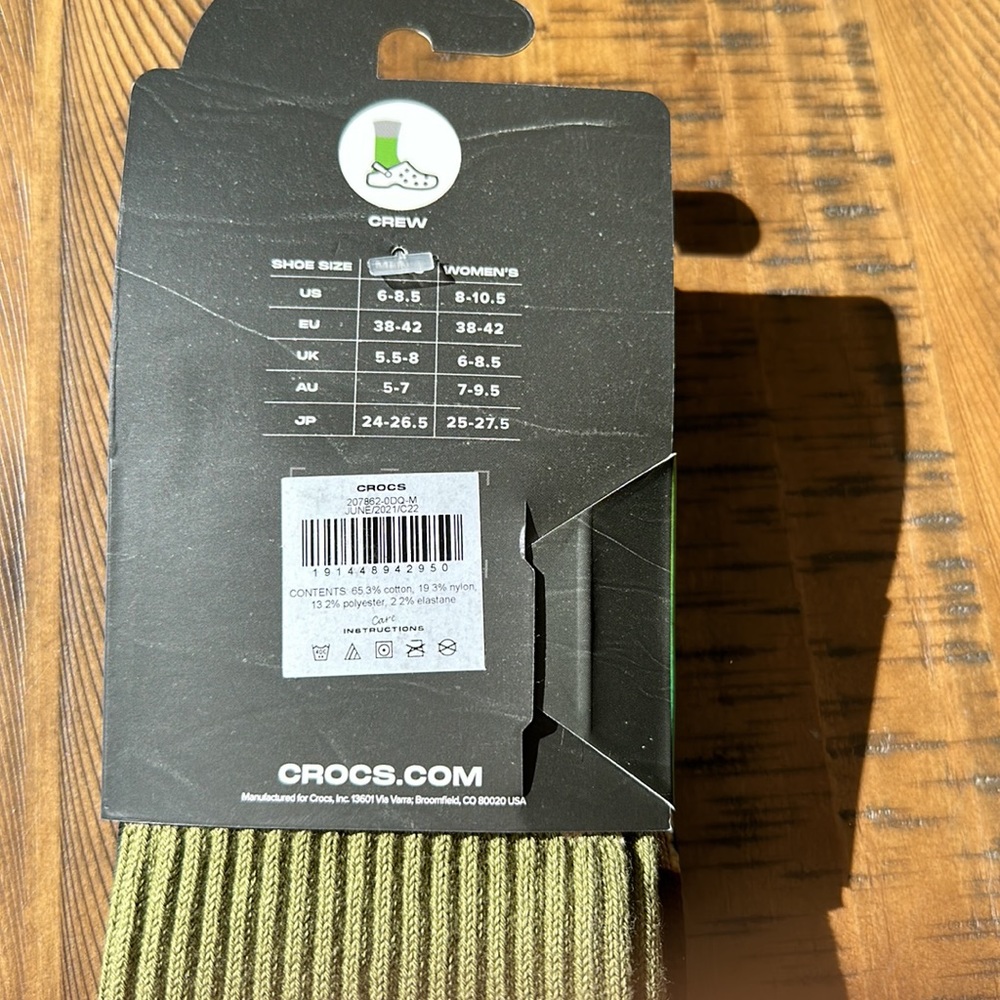 Crocs socks size m - Picture 4 of 4